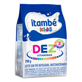 Leite Pó Itambé Kids Integral Instantâneo Dez Vitaminas 700g