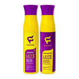 Leite Siliconizado Fashion Shampoo + Condicionador 12 Unidad