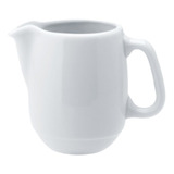 Leiteira 400ml Branco Porcelana Schmidt 1a.