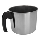 Leiteira Caneca Aço Inox Fervedor Grande 2 Litros Zanella