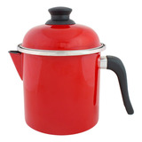 Leiteira Esmaltada 1,8l C/ Tampa Café Leite Chá Água Ferver