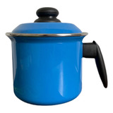Leiteira Esmaltada 1,8l C/ Tampa Metallouças Cores