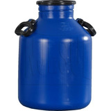 Leiteira Galão Leite 20 Litros C/ Alça Azul Plastico Injesul