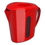 Leiteira Jarra Unitermi Água Suco Leite 1l Unitermi Cor Vermelho