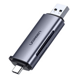 Leitor Cartão Sd Tf Ugreen Usb