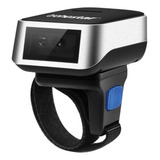 Leitor Código De Barras Qr Code De Dedo Portátil Bluetooth Cor Preto Tipo De Conector Do Cabo Usb