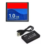 Leitor De Cartão De Memoria + Cartão De Memória 1gb