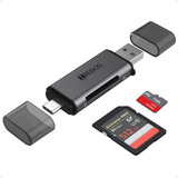 Leitor De Cartão De Memória Sd Micro Sd Para Usb-c Usb-a 3.0