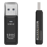 Leitor De Cartão Usb 3.0 Tf Sd Dual Slot Para Cartão De Memó