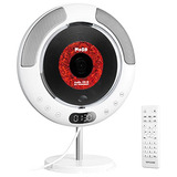 Leitor De Cd Doméstico Com Bluetooth, Alto-falantes, Rádio F