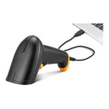 Leitor De Código Barra Laser Cabo Usb 30cm Distância