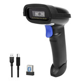 Leitor De Cdigo Barra Laser Sem Fio Usb Com Bluetooth Ean Cor Azul 110v 220v