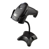 Leitor De Código De Barras Com Suporte C3tech Lb-50bk Usb 1d 110v/220v Preto