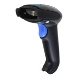 Leitor De Código De Barras Knup Kp-1018 Usb 1d Sem Fio Preto