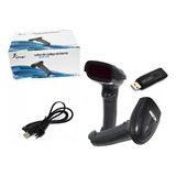 Leitor De Codigo De Barras Sem Fio Knup Wireless Usb Kp-1018