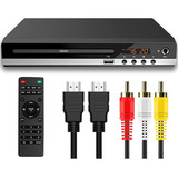 Leitor De Dvd Usb Hd Adh Cd 1080p Player Com Karaoke 110v