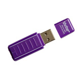 Leitor E Gravador De Cartão Micro Sd Via Usb - Roxo