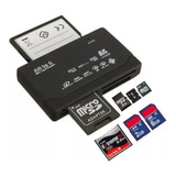 Leitor Externo Cartão De Memória - Multi Card 10x1 Adaptador