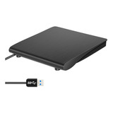 Leitor Gravador Drive Dvd Cd Externo Cabo Usb 3.0 Portátil 