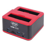 Leitor Hd Externo Dock Station 2 Tb Sata 2.5 / 3.5 Usb 3.0