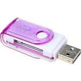 Leitor Usb Gravador Adaptador Cartão Memória Sd Micro Sd