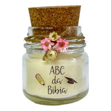 Lembrancinha Mini Velas Com Flores 10und