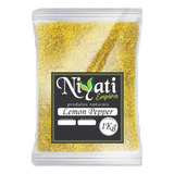 Lemon Pepper Tempero Original Premium Delicioso 1 Kg- Niyati