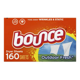 Lenço Amaciante Bounce Para Secadora De Roupas 160 Lavagens