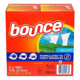 Lenço Amaciante Bounce Para Secadora De Roupas 320 Lavagens