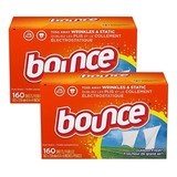 Lenço Amaciante Bounce Para Secadora De Roupas 320 Unidades