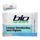 Lenço Biosoma Umedecido Para Higiene Íntima Com 100 Unidades