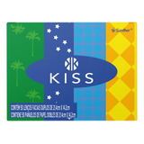 Lenço De Papel Folha Dupla Kiss Caixa 50 Unidades 