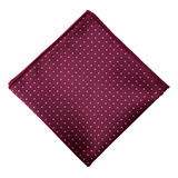 Lenço Estampa Trabalhada Marsala Colorido Para Bolso Terno 