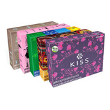 Lenço Facial Papel Macio Luxo Kiss Folha Dupla 50 Lenços Kiss En Caixa X 50 Unidades
