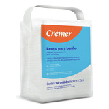Lenço P/ Banho No Leito Higiêne Cremer 5 Pacotes Com 500 Uni