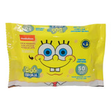 Lenço Umedecido Bob Esponja 50 Unidades