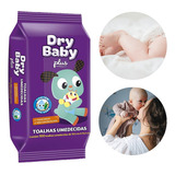Lenço Umedecido Dry Baby Toalhinha Macio