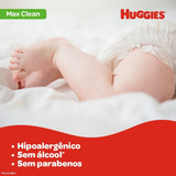 Lenço Umedecido Huggies Max Clean Kit