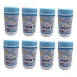 Lenço Umedecido Ricks Kit C/8 Potes