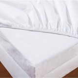 Lençol Acetinado Solteiro King 600 Fios 100% Algodão Egípcio Cor Branco