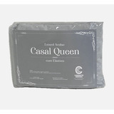 Lençol Casal Queen 200 Fios Avulso Com Elástico 100% Algodão