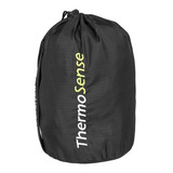 Lençol Liner Para Saco De Dormir Camping Thermosense Curtlo Cor Preto