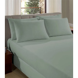 Lençol Solteiro Premium Liso Vivaldi Verde