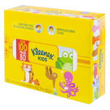 Lenços De Papel Descartáveis Kleenex Kids Suave Caixa 100 U