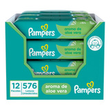 Lenços Umedecidos Pampers Aloe Vera 576un