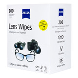 Lens Wipes Zeiss Com 200 Lenços Umedecidos