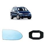 Lente Azul + Base Retrovisor Zafira 01/ 12 - Lado Direito