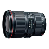 Lente Canon Ef 16-35mm F/4l Is Usm Garantia De 1 Ano + Nf