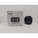 Lente Canon Ef 50mm F/ 1.8 Stm + Filtro Uv 49mm