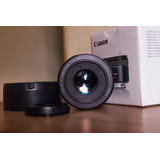 Lente Canon Ef 50mm F/1.8 Stm (estado De Nova)